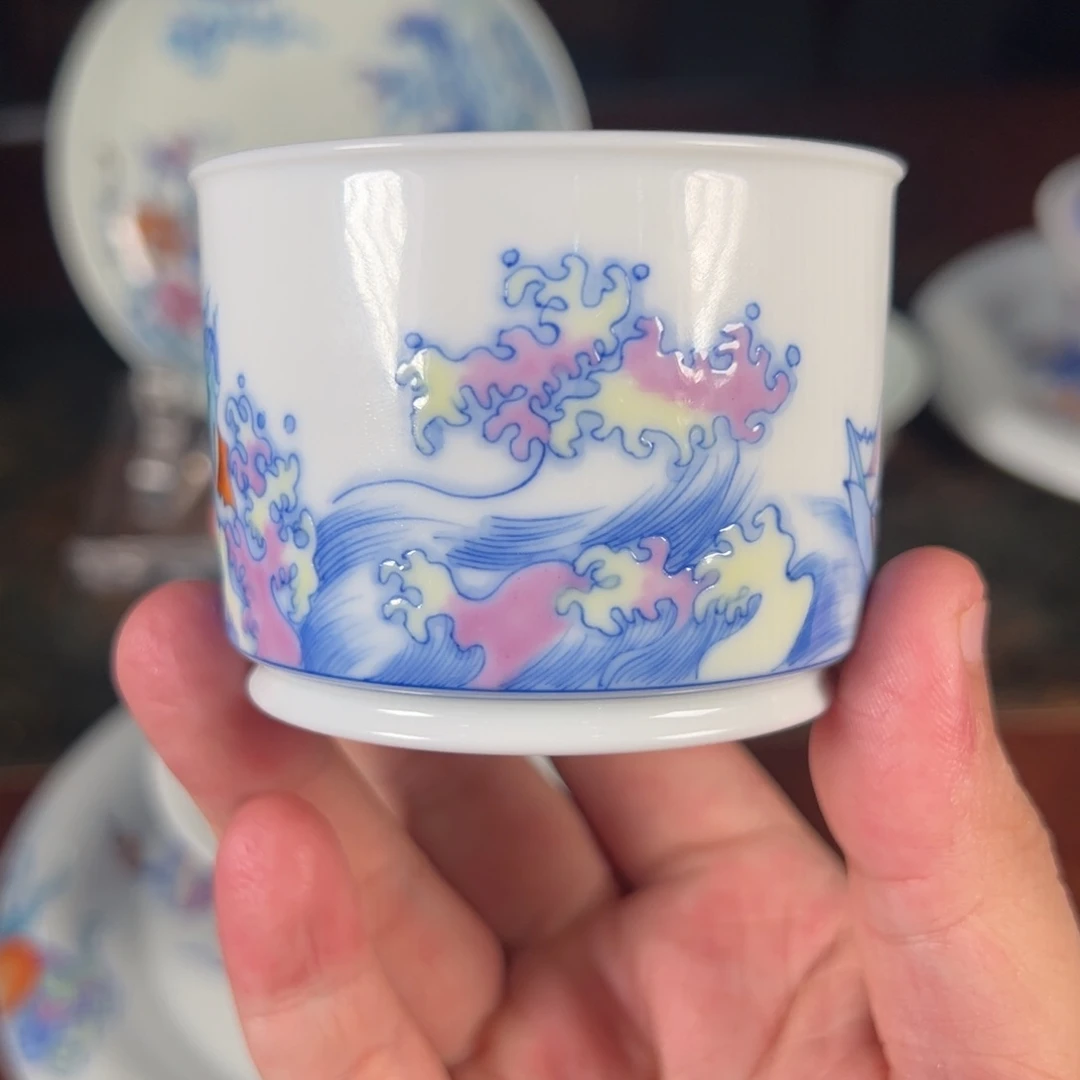 杯景德镇手工手绘陶瓷