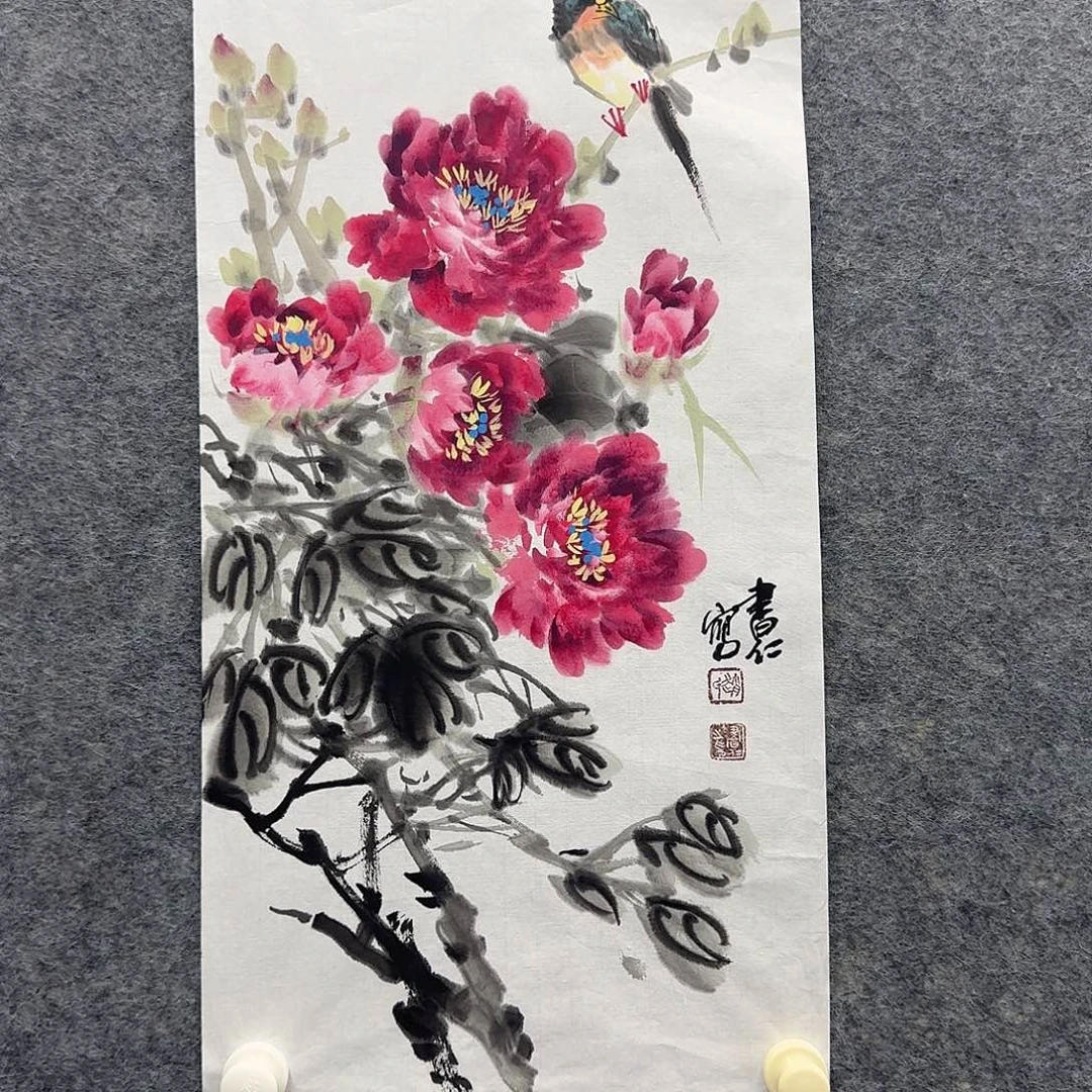 国画国画纯手绘制