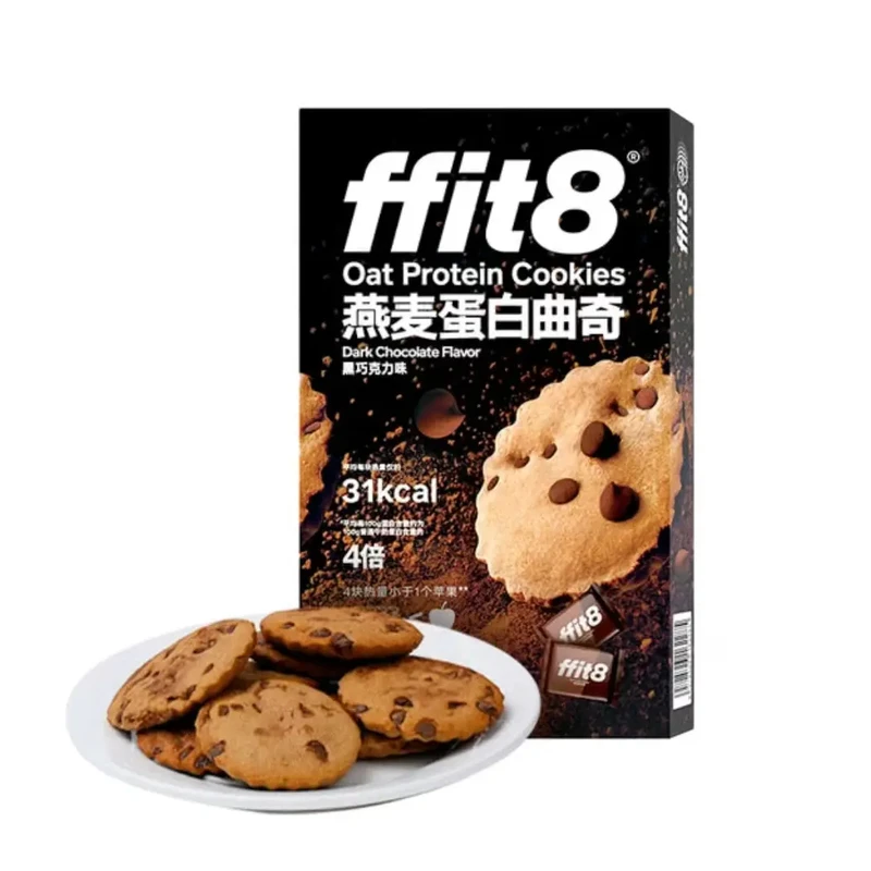 【会员商店】ffit8 燕麦蛋白曲奇（7g*64包）解馋零食（京东/顺丰）快递