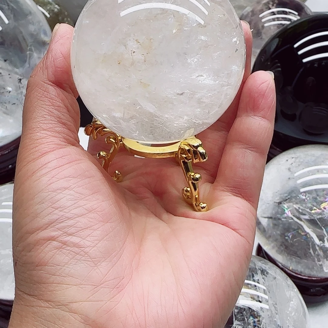 未镶嵌珠宝半成品水晶江**雨天然
