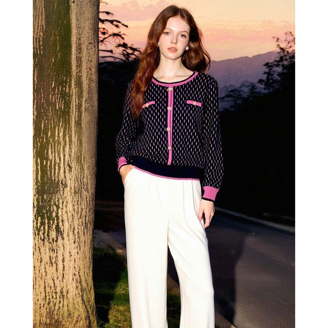 台湾品牌女装高端秋冬新款上衣 若6071A