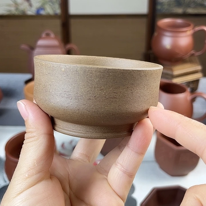 茶杯紫砂全手工主人杯容量120