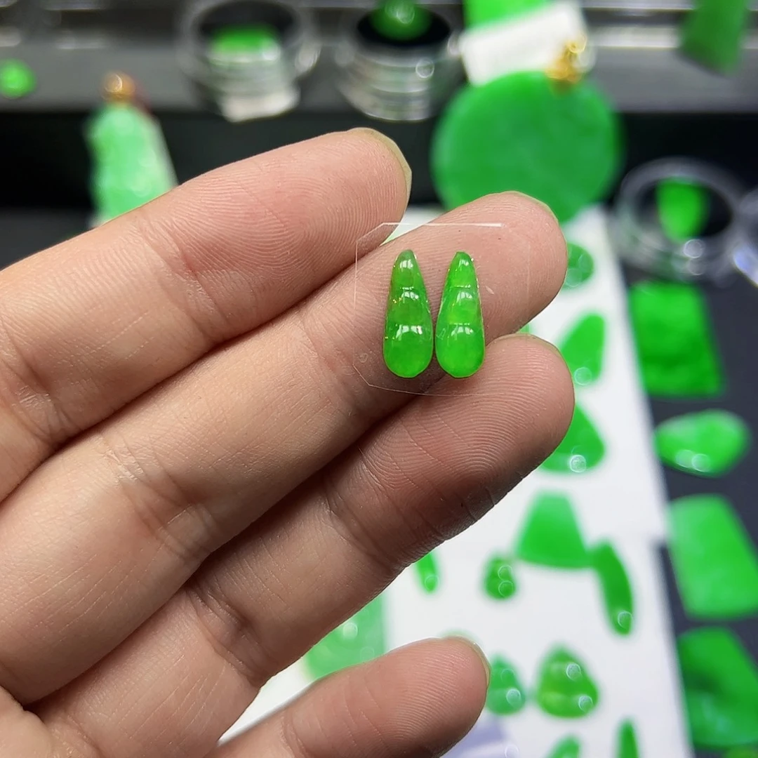 裸石翡翠天然缅甸A货翡翠