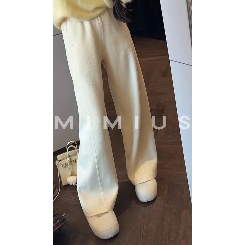 【mimius】喵喵 人手B备 百搭分割显瘦休闲裤 G09165