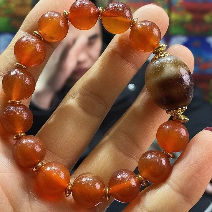 玛瑙/玉髓手链未镶嵌148