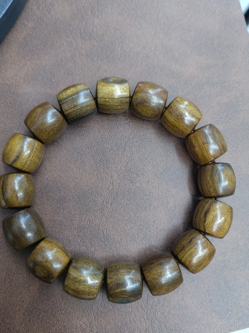 【乐壹文玩】巴布亚贡木直切1.5单圈【024】