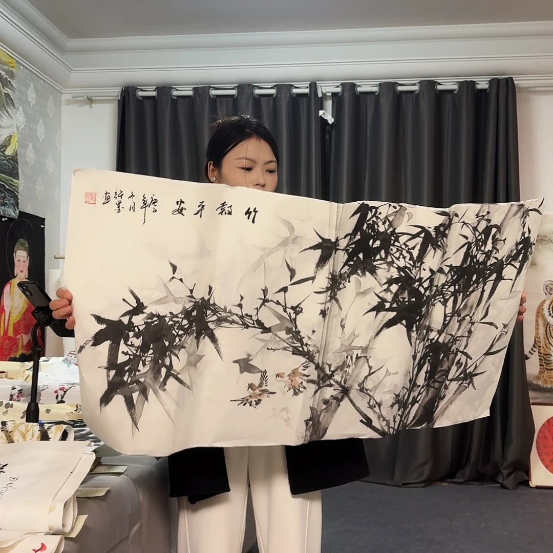 国画纯手绘图纯手绘纯手绘