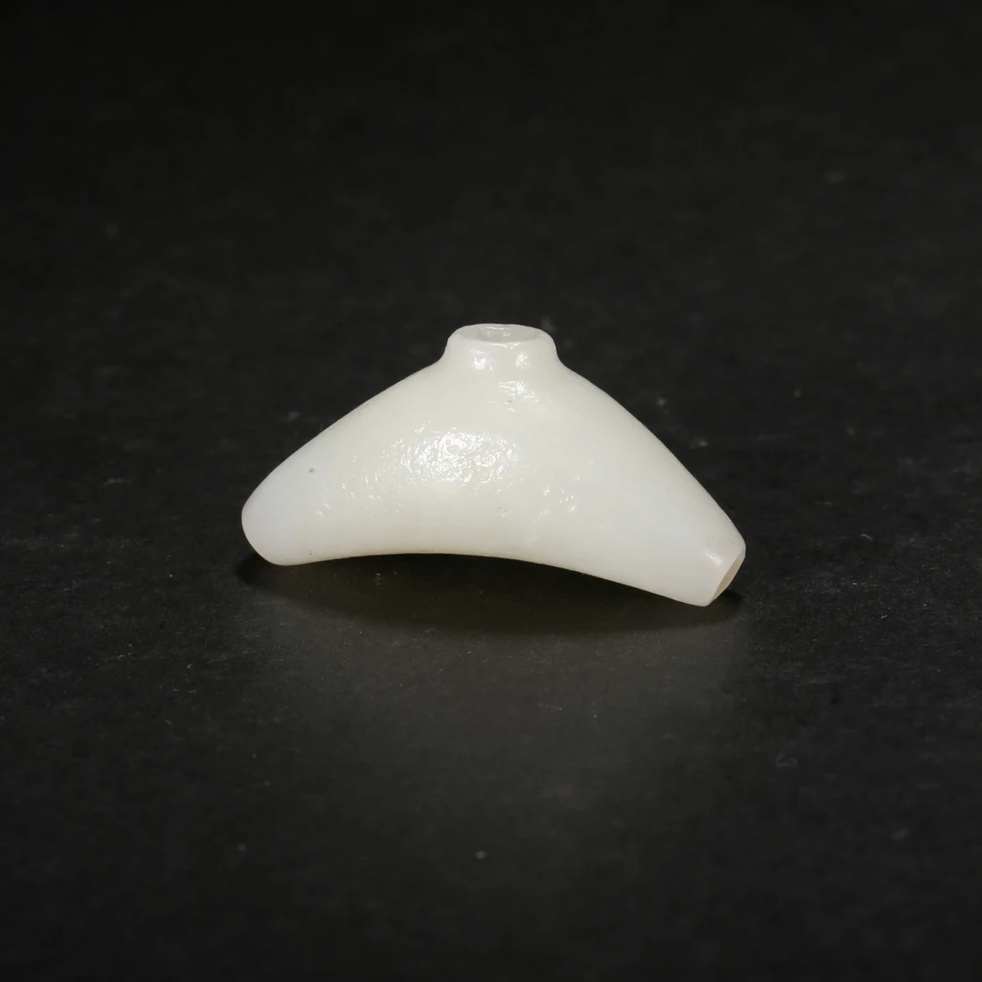 清代*白玉三通/06CTBGG2888/和田玉【北京文博】