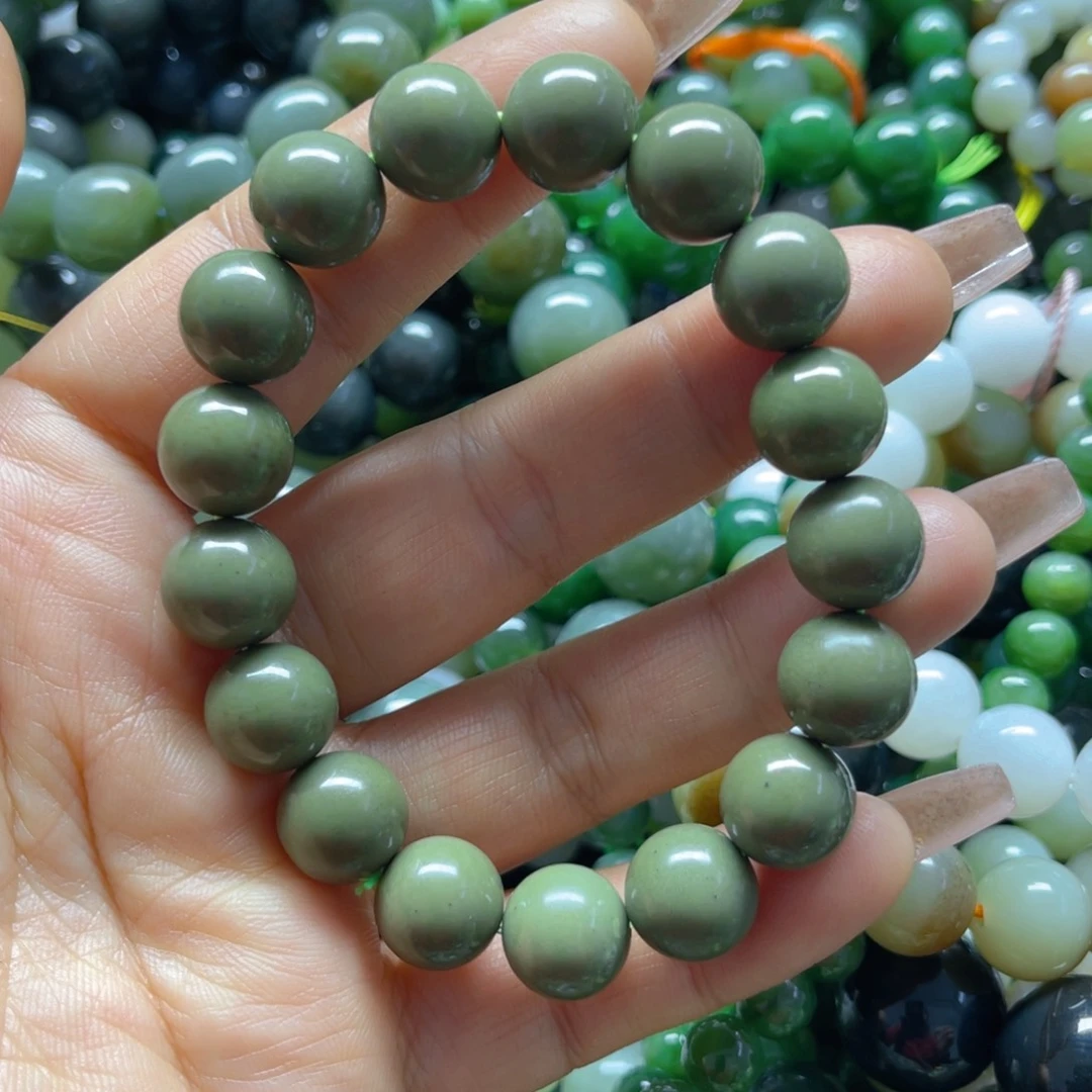 和田玉手链未镶嵌