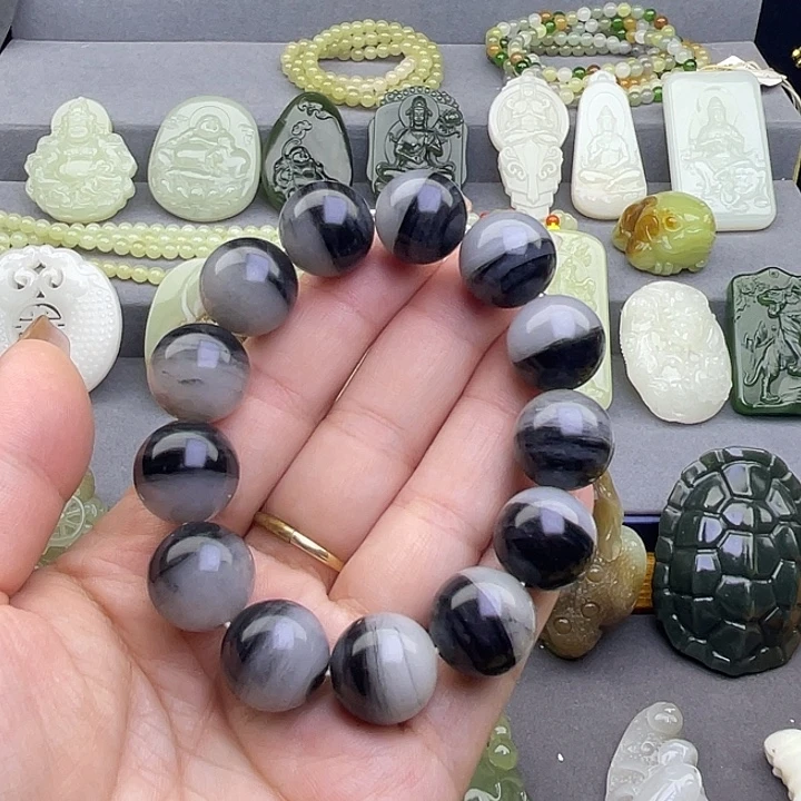 石英质玉未镶嵌手链