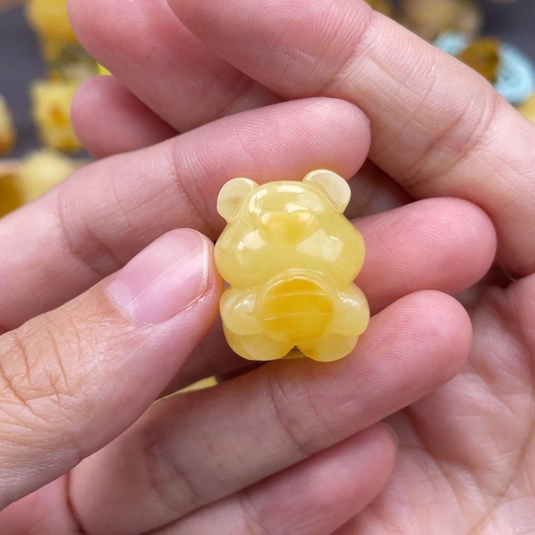 裸石琥珀未镶嵌蜜蜡