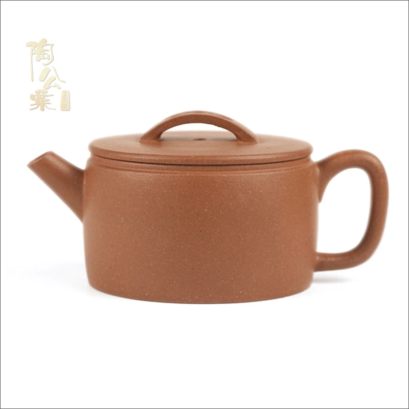 陶公粟原矿降坡泥《汉瓦》110cc杨云手制精美小容量紫砂壶手工茶壶