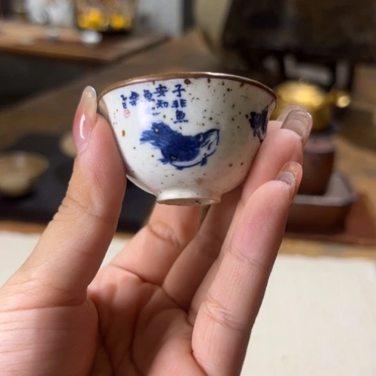 景德镇鱼和熊手工陶艺