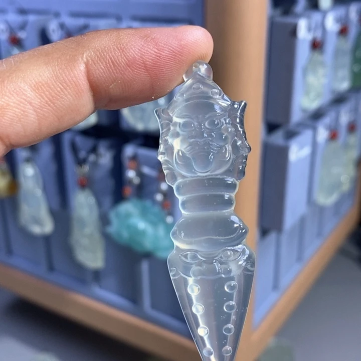 未镶嵌岫玉吊坠吊坠