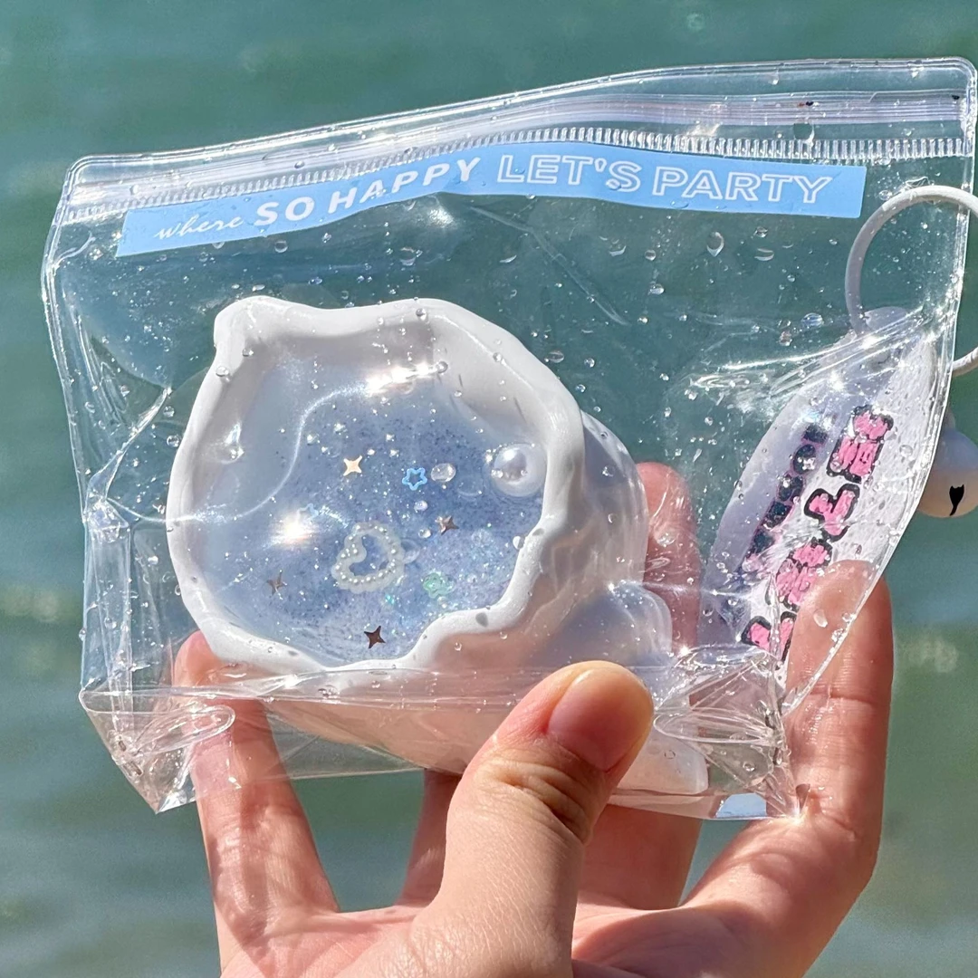 捏只海螺泥感手工制作食品级硅胶捏捏（约100克）