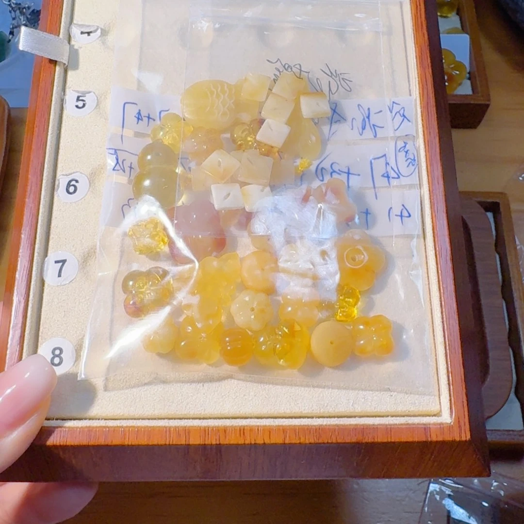 淡***️紫晶珠宝半成品未镶嵌配件