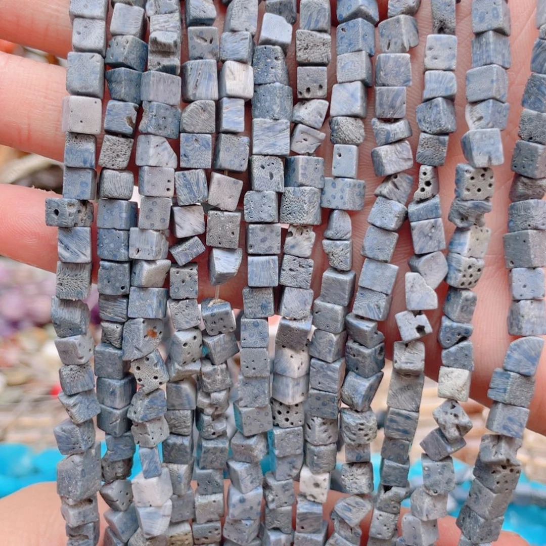 玛瑙/玉髓其他合金蓝三姑娘方糖2条卡5