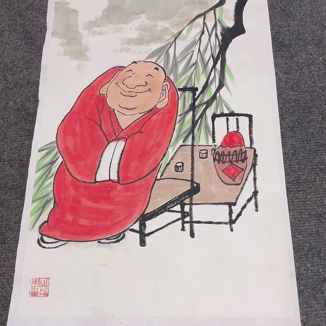 国画2平尺纯手绘国画作品