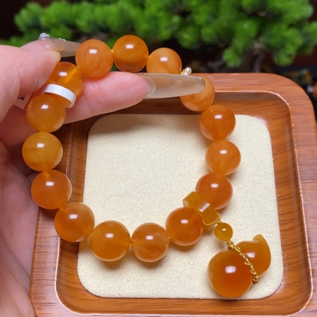 【闪购商品】手链蜜蜡未镶嵌手串