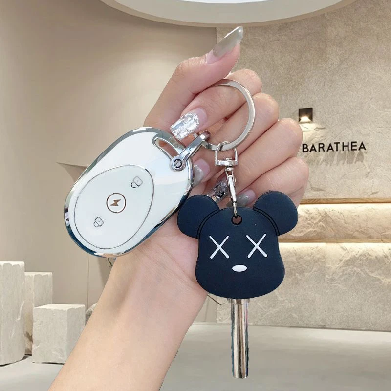 适用金彭SU7电动车钥匙套M6三轮车坦克盛昊GL9 PRO G11遥控保护包