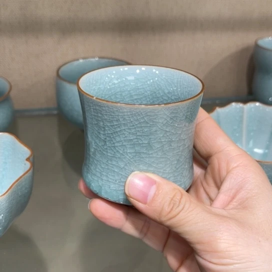 瓷片大宋名窑汝瓷茶具