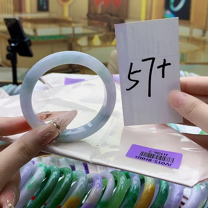 翡翠未镶嵌手镯nj