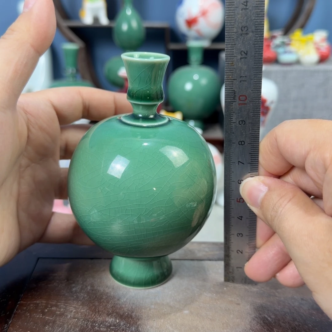 陶瓷手工小花器摆件