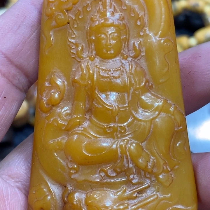 滴血莲花菩提吊坠