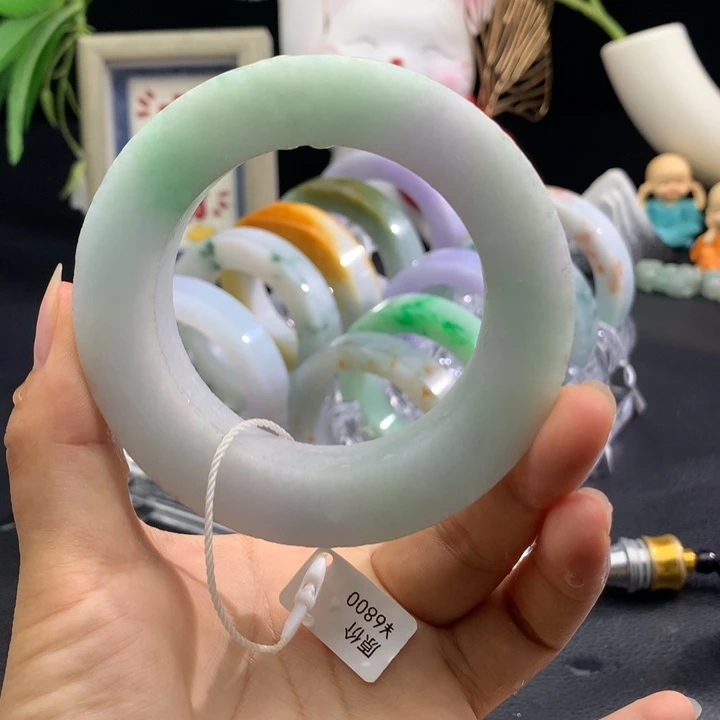 未镶嵌宽版定制翡翠