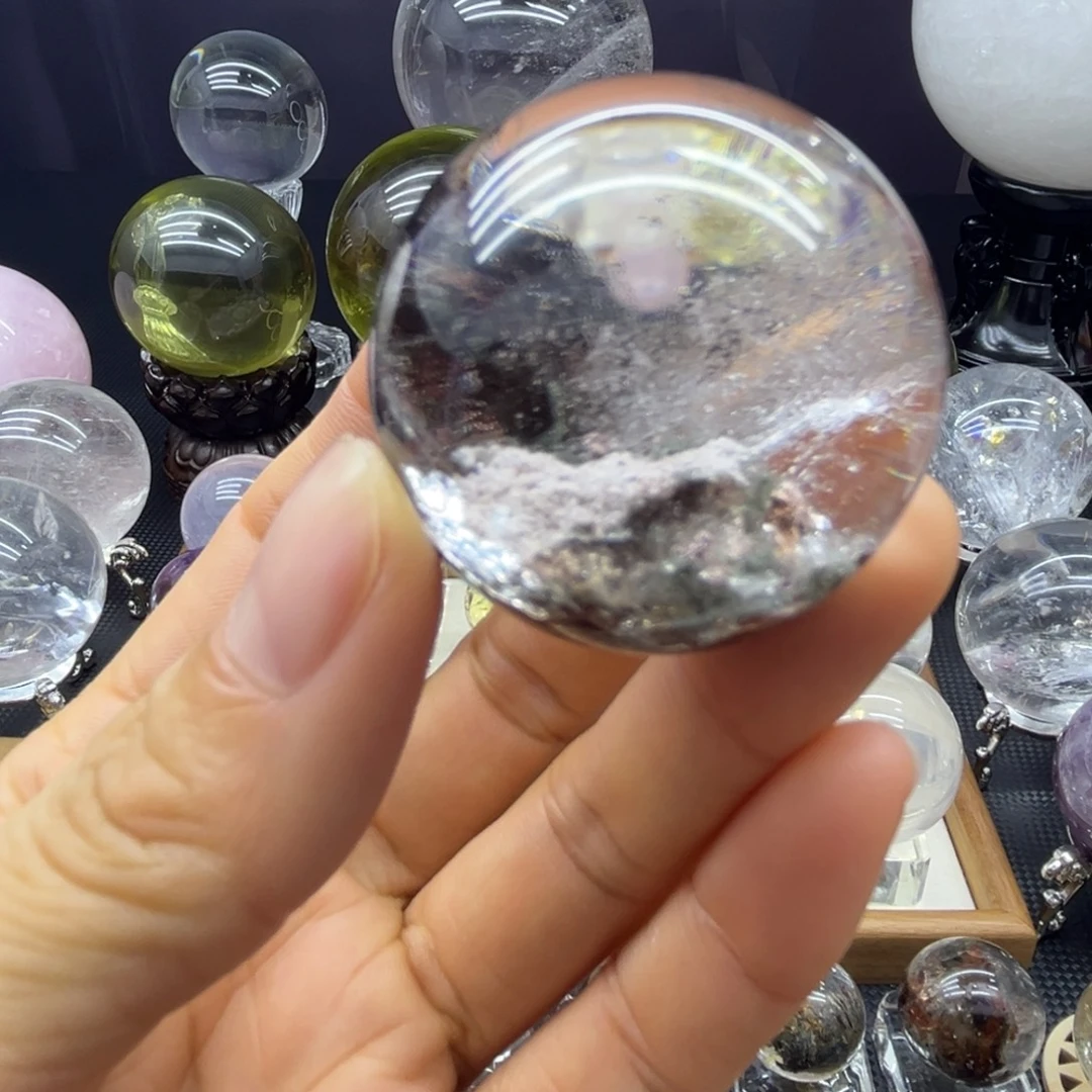 珠宝半成品未镶嵌水晶4.0公分