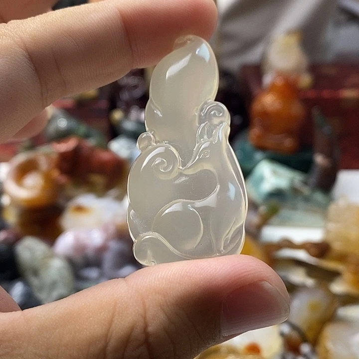 未镶嵌颈饰玛瑙/玉髓