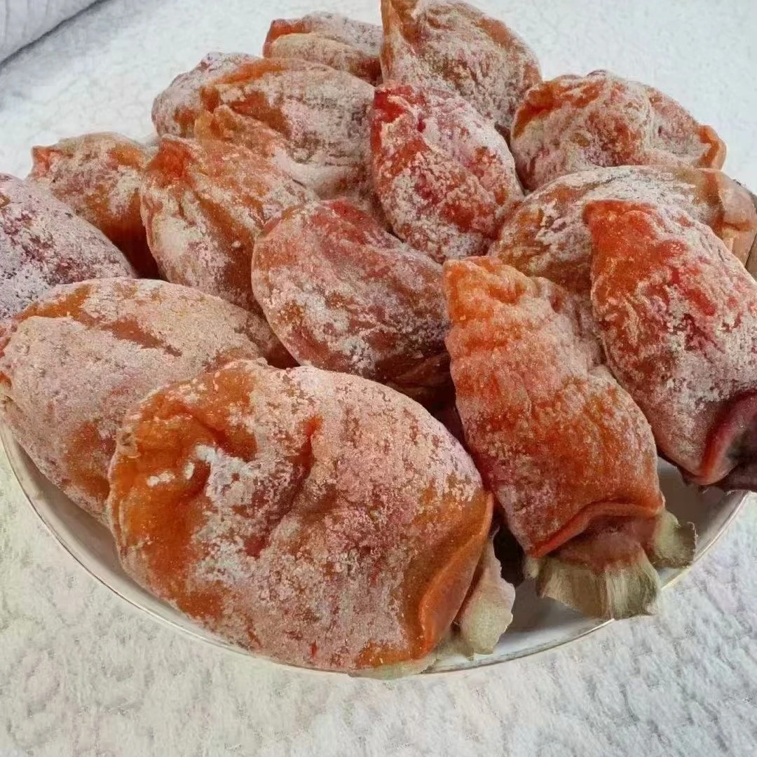 富平霜降流心吊柿饼软糯香甜饭盒装2斤(偏远地区不包邮)