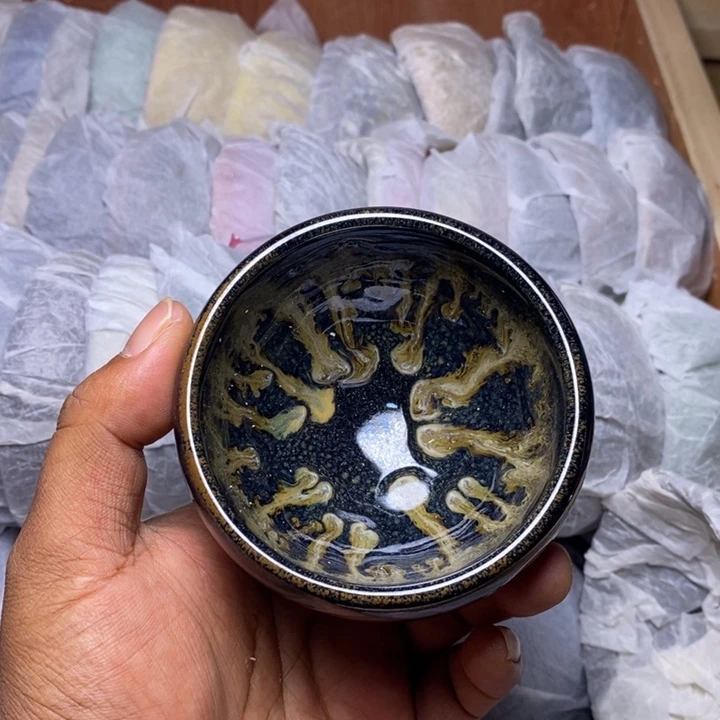 茶盏建盏喝茶主人杯茶杯
