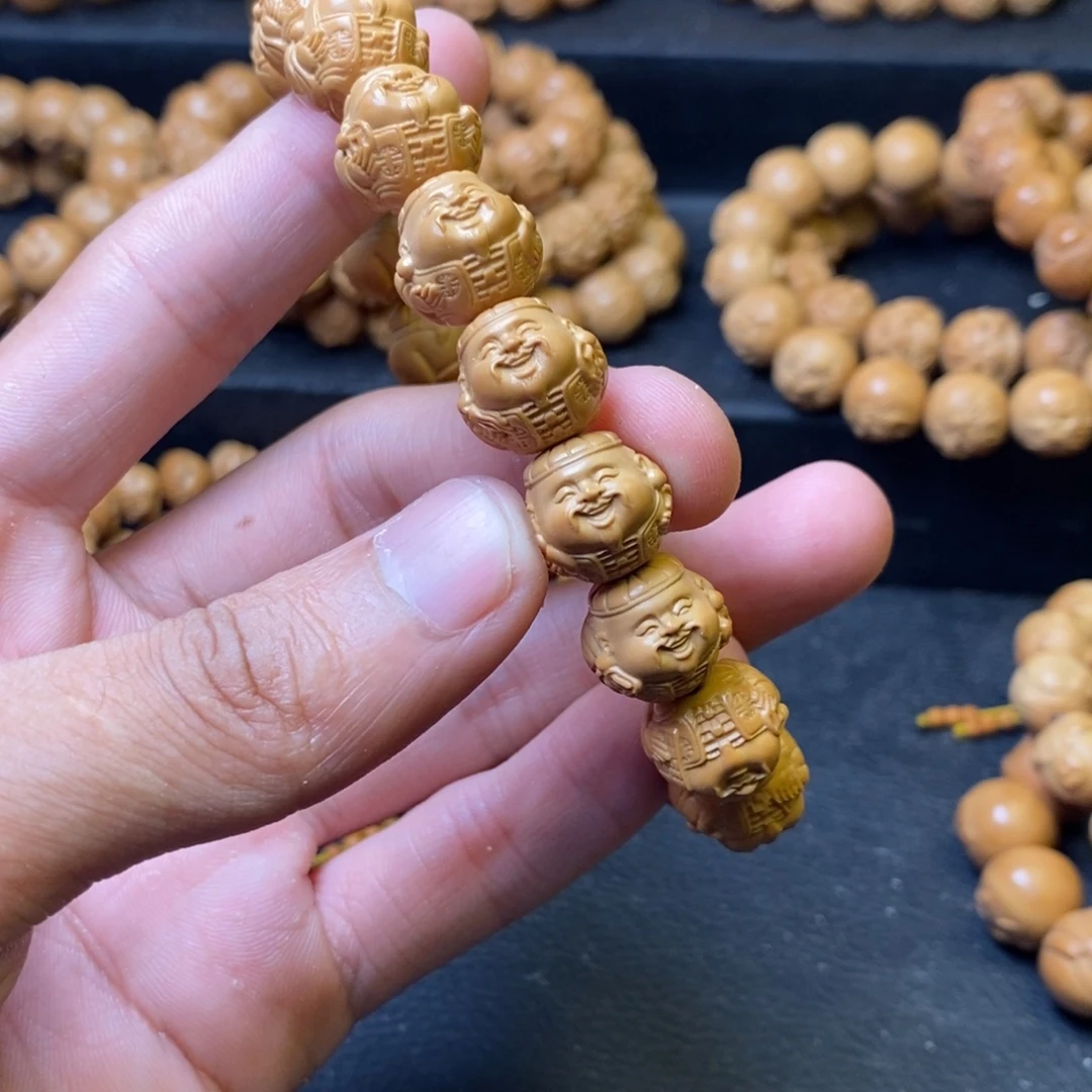 手串猴头核桃地主财神