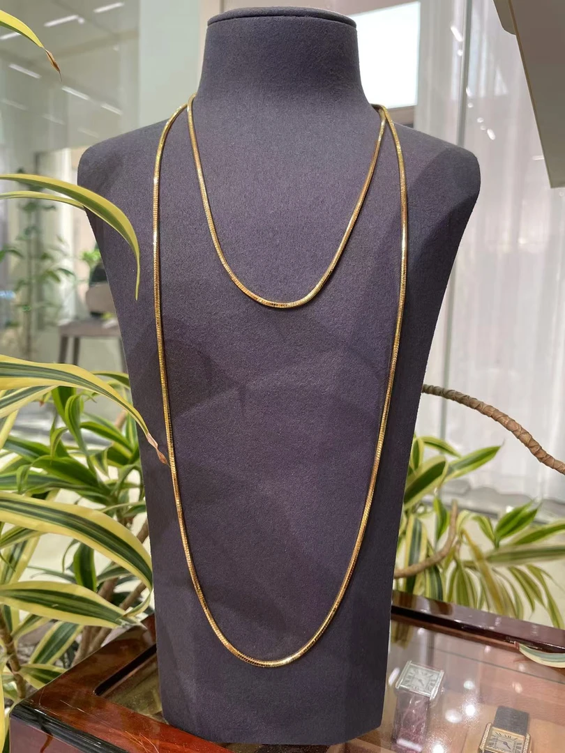 铜合金项链 铜合金长款毛衣项链