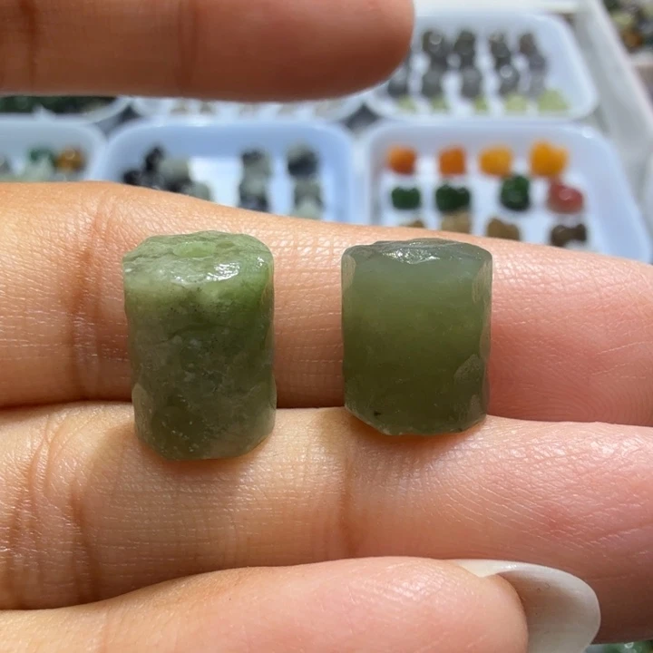 未镶嵌和田玉珠宝半成品
