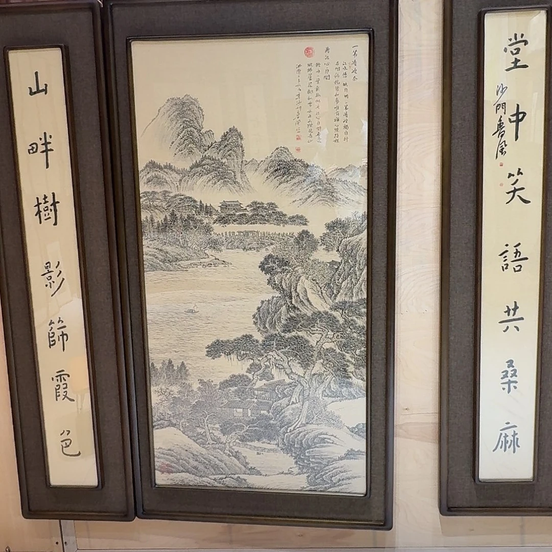 A***r版画真人手绘作品