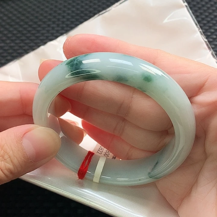 翡翠未镶嵌手镯手镯56