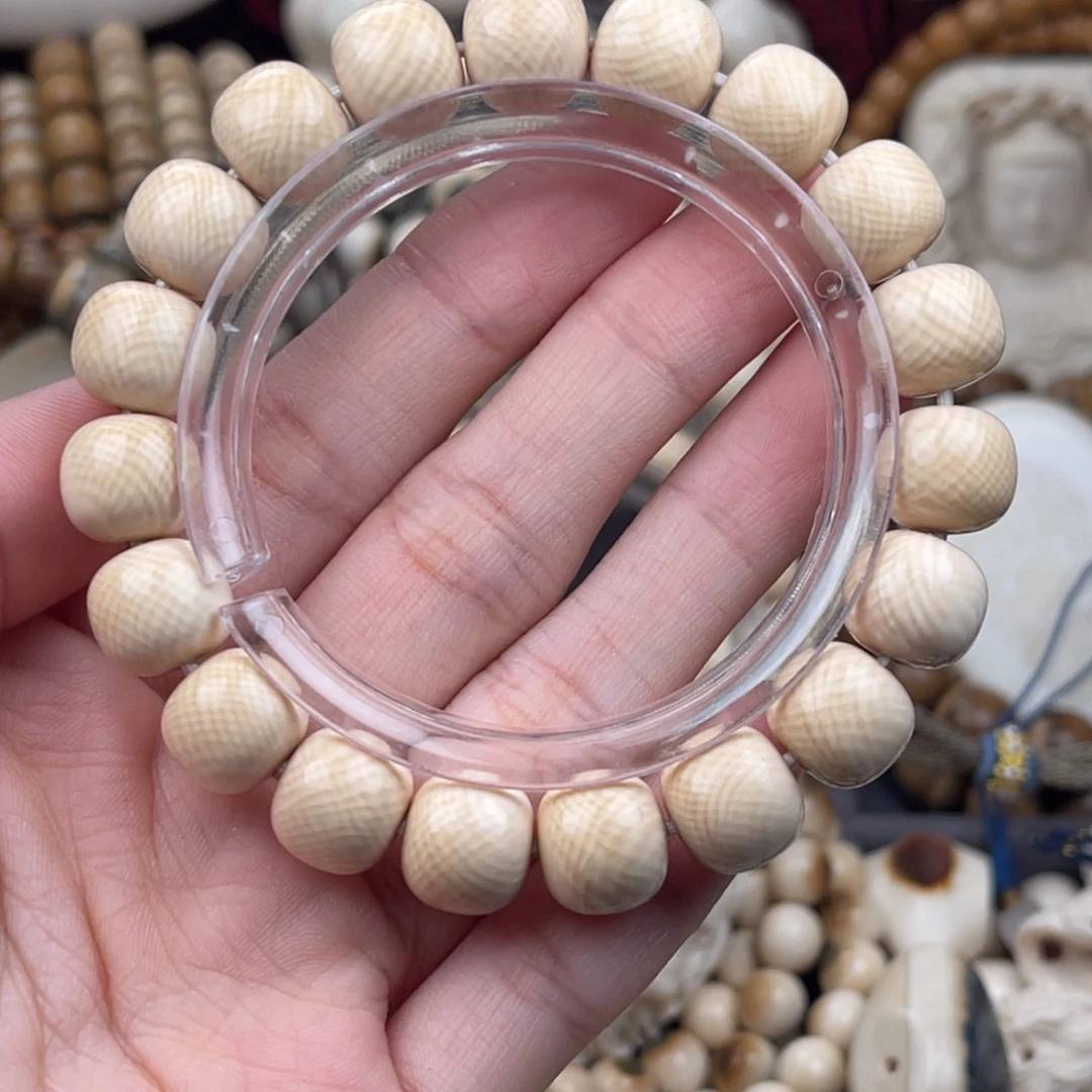手串/手链/手镯猛犸象牙奶咖10✖️11爆满纹