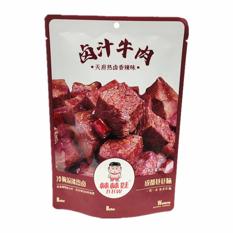 【2025.12.20】棒棒娃卤汁牛肉80g四川特产天府辣卤味牛肉干零食