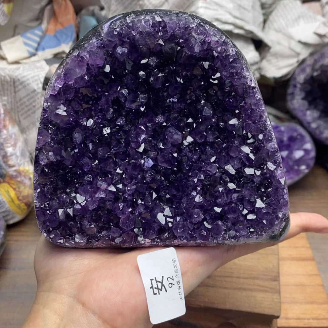 珠宝半成品未镶嵌紫晶