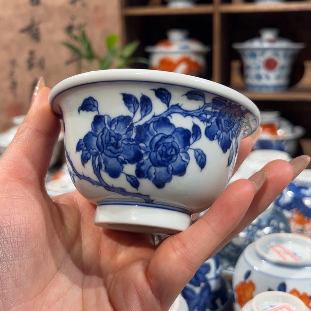 景德镇陶瓷主人杯