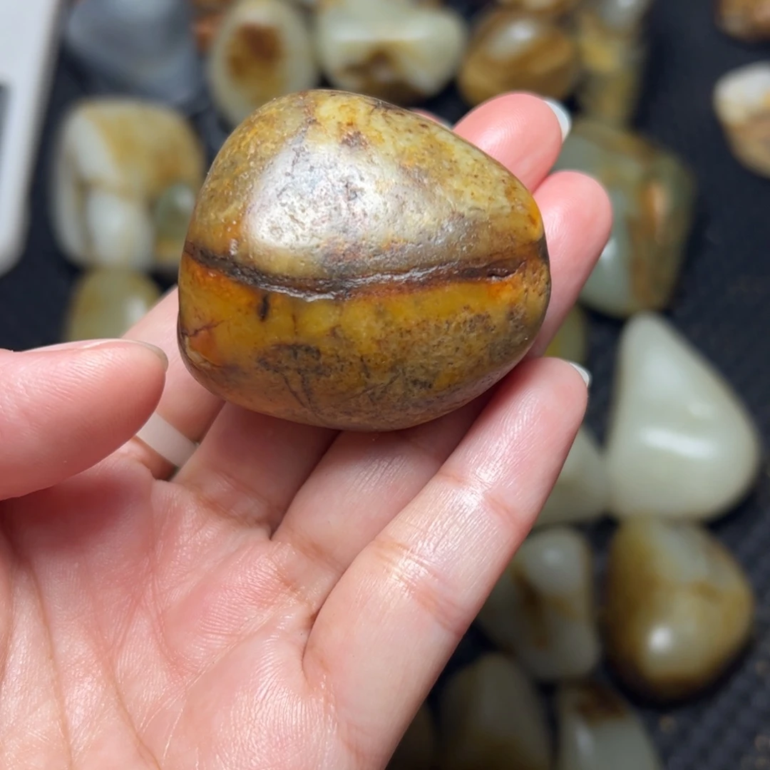 和田玉未镶嵌挂件A15