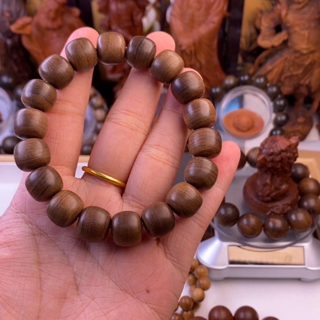 先***人檀香木手串/手链1213奶香黑肉沉水正区老山檀