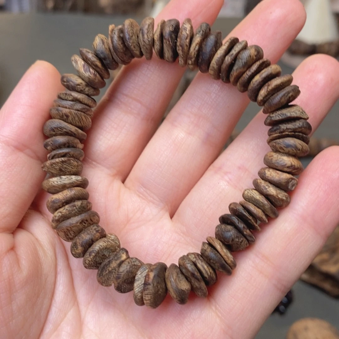 木狐*奇楠淳化老料包壳随型单圈12mm10.8