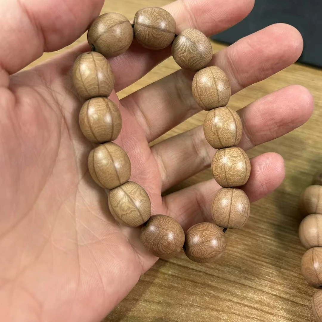 非金属木质手链 经典桶珠造型六道老型珠单圈素圈手串