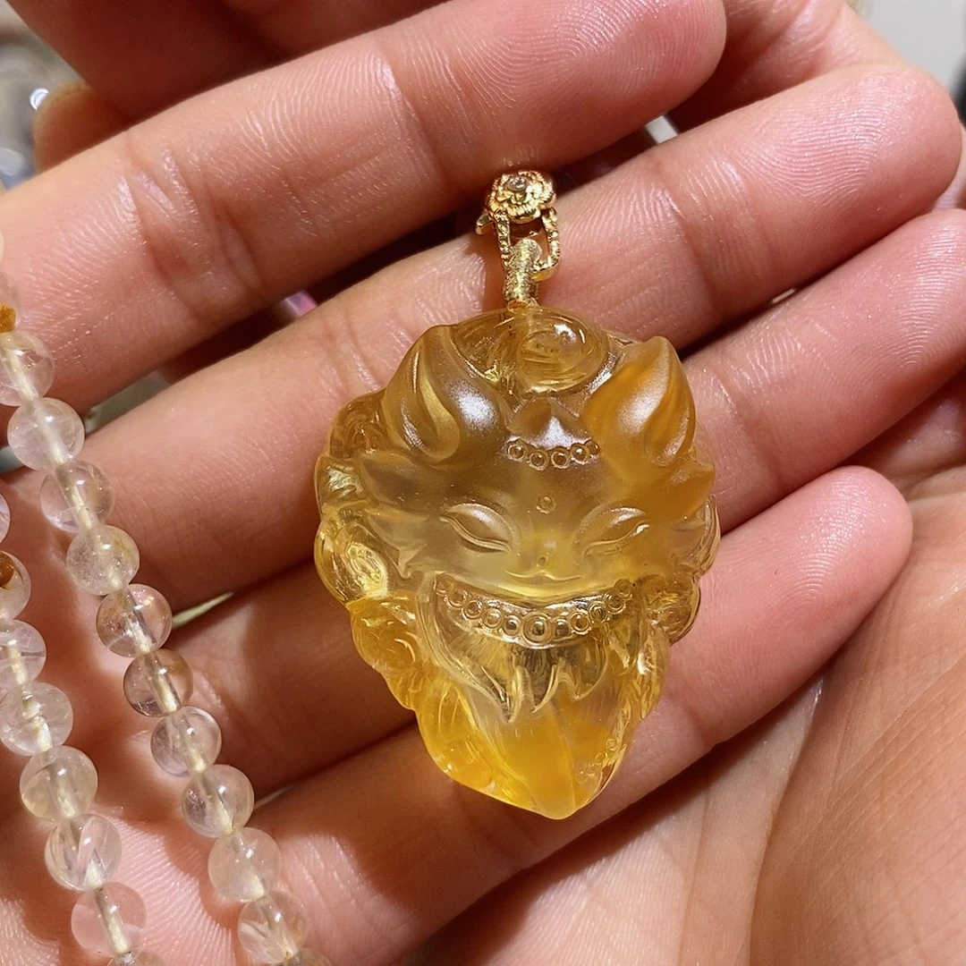 水晶颈饰未镶嵌巧*莉水晶