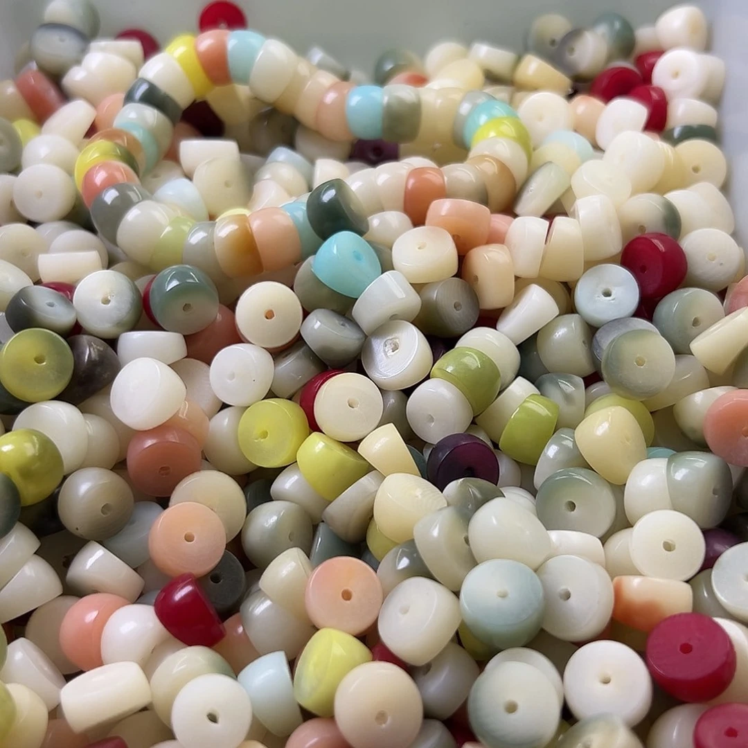 菩提根/象牙果手串微瑕12微瑕多宝大肠60颗