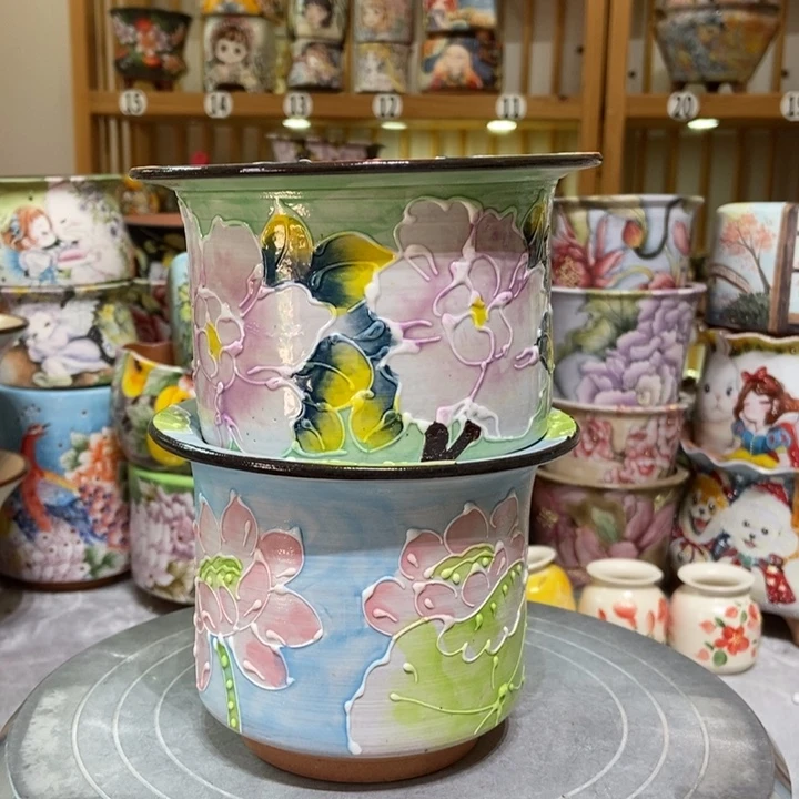 景德镇艺术手绘作品