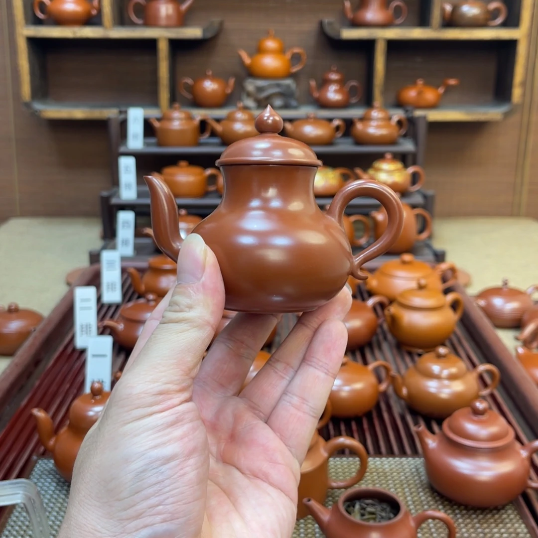 缪***胆朱泥茶壶福利价位